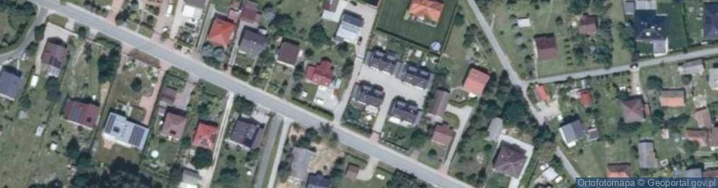 Zdjęcie satelitarne Zakrzów ul.