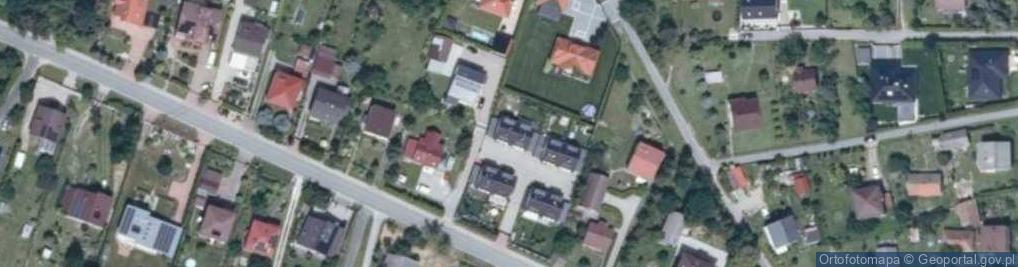 Zdjęcie satelitarne Zakrzów ul.