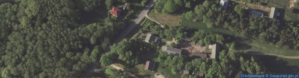 Zdjęcie satelitarne Zakrzówek-Wieś ul.