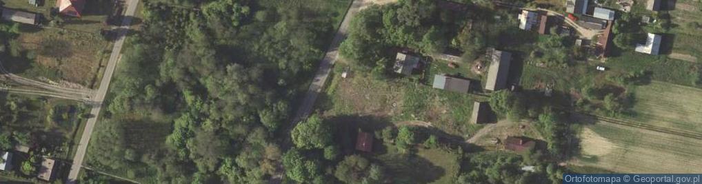 Zdjęcie satelitarne Zakrzówek-Wieś ul.