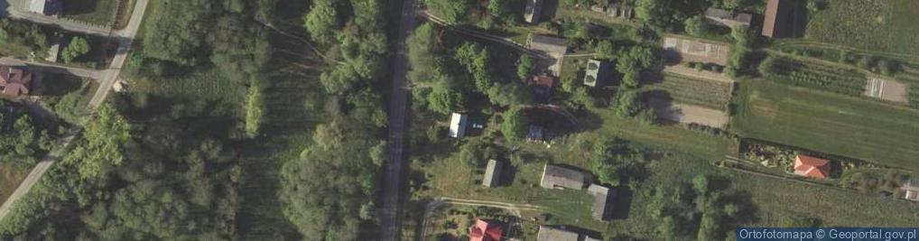 Zdjęcie satelitarne Zakrzówek-Wieś ul.