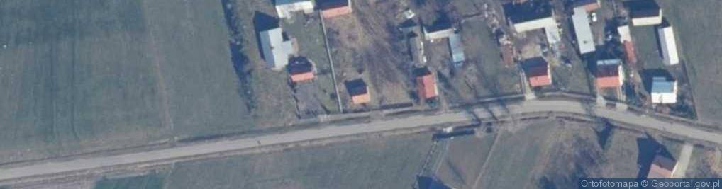 Zdjęcie satelitarne Zakrzówek ul.