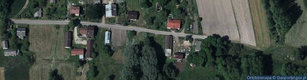 Zdjęcie satelitarne Zakrzówek ul.