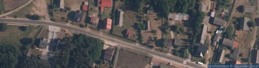 Zdjęcie satelitarne Załęcze Wielkie ul.