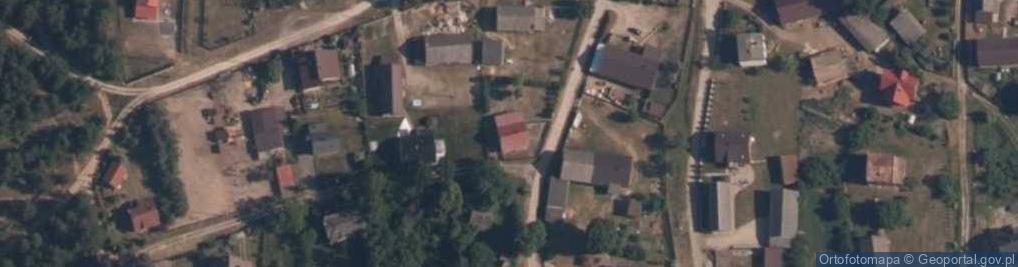 Zdjęcie satelitarne Załęcze Wielkie ul.