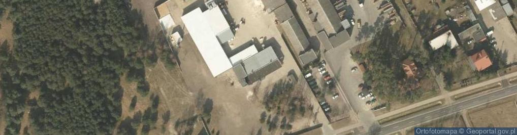 Zdjęcie satelitarne Załęcze ul.