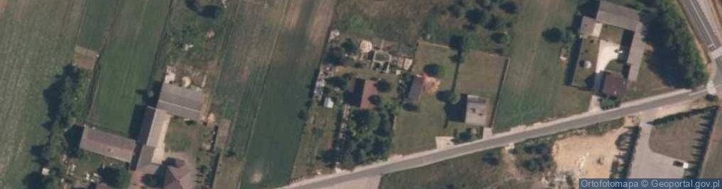 Zdjęcie satelitarne Zalesiaki-Pieńki ul.