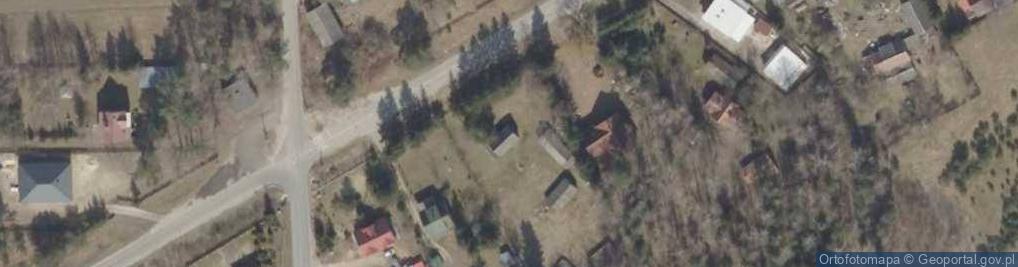 Zdjęcie satelitarne Zalesiany ul.