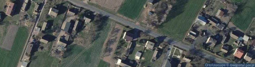 Zdjęcie satelitarne Zalesice-Kolonia ul.
