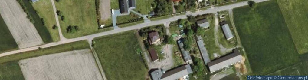 Zdjęcie satelitarne Zalesie Borowe ul.