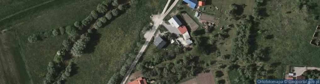Zdjęcie satelitarne Zalesie Gorzyckie ul.