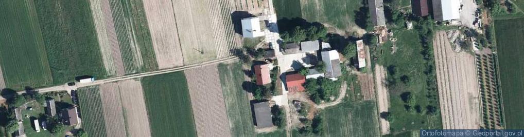 Zdjęcie satelitarne Zalesie-Kolonia ul.
