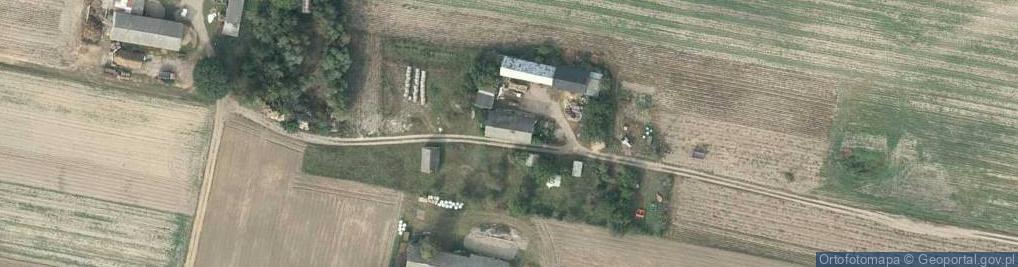 Zdjęcie satelitarne Zalesie Królewskie ul.