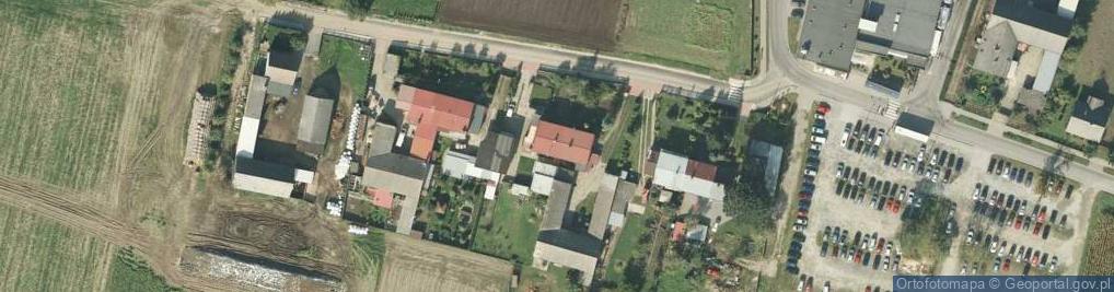 Zdjęcie satelitarne Zalesie Małe ul.