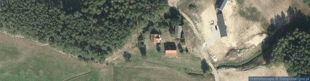 Zdjęcie satelitarne Zalesie Szlacheckie ul.