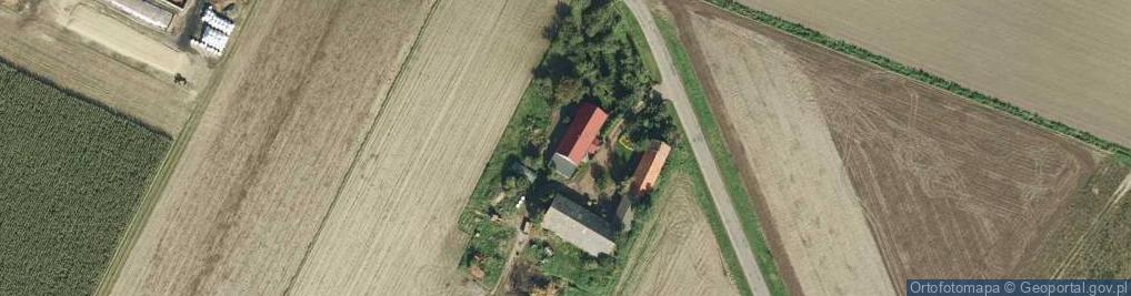 Zdjęcie satelitarne Zalesie Wielkie ul.