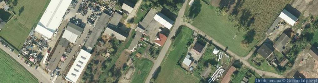 Zdjęcie satelitarne Zalesie Wielkie ul.