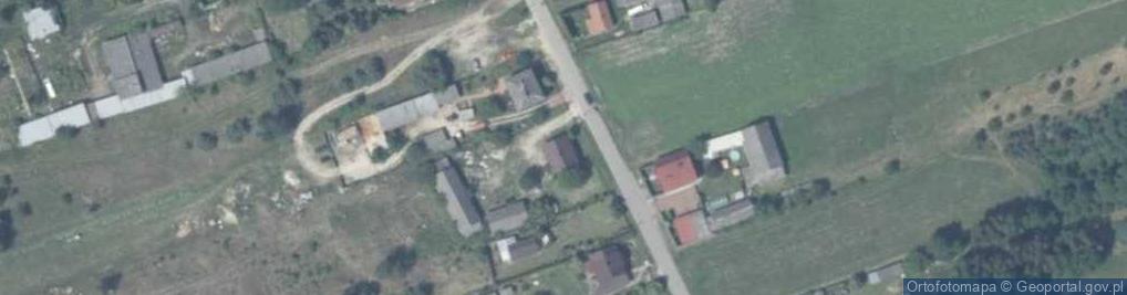 Zdjęcie satelitarne Zalesie ul.