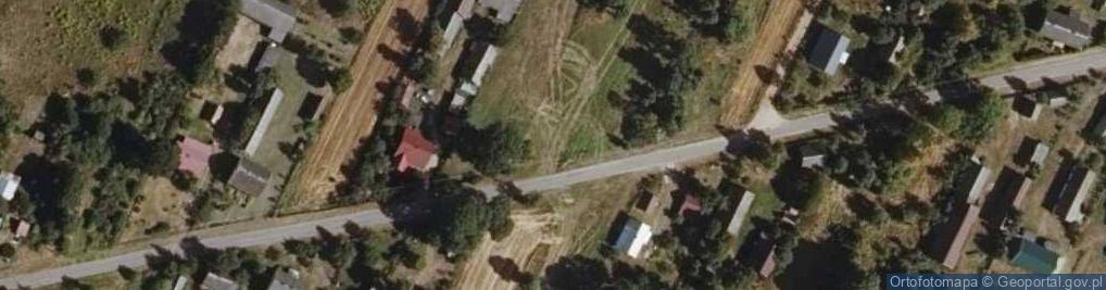 Zdjęcie satelitarne Zaleszany ul.