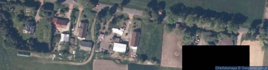 Zdjęcie satelitarne Zaleszczyce ul.