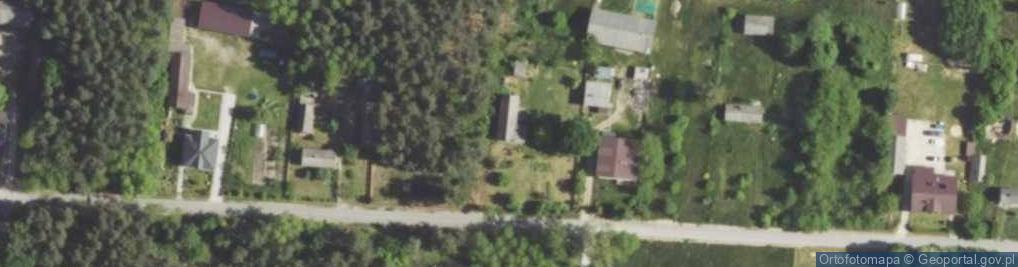 Zdjęcie satelitarne Zaleszczyny ul.