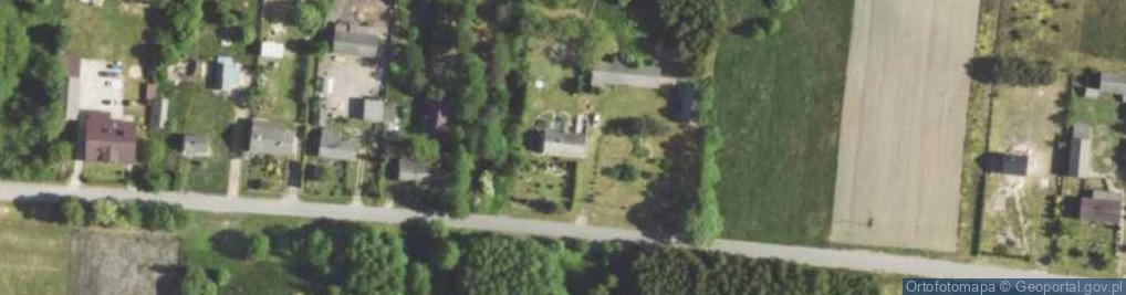 Zdjęcie satelitarne Zaleszczyny ul.