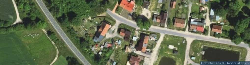 Zdjęcie satelitarne Załuski ul.