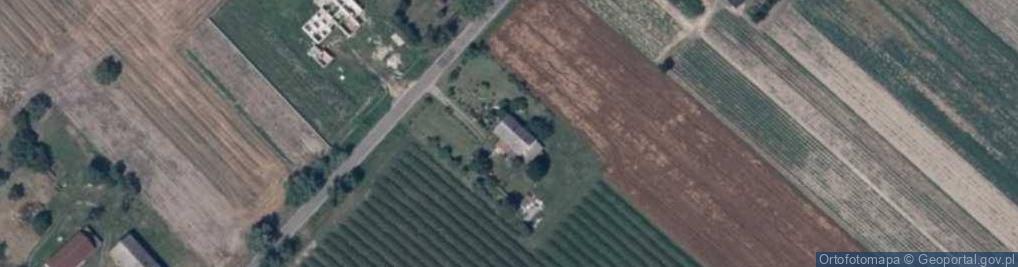Zdjęcie satelitarne Załusków ul.