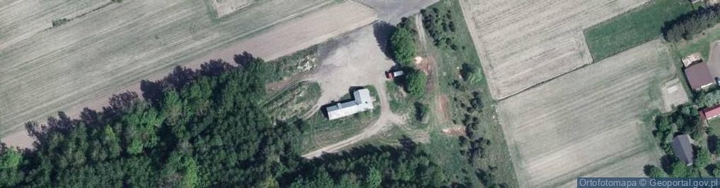 Zdjęcie satelitarne Zalutyń ul.