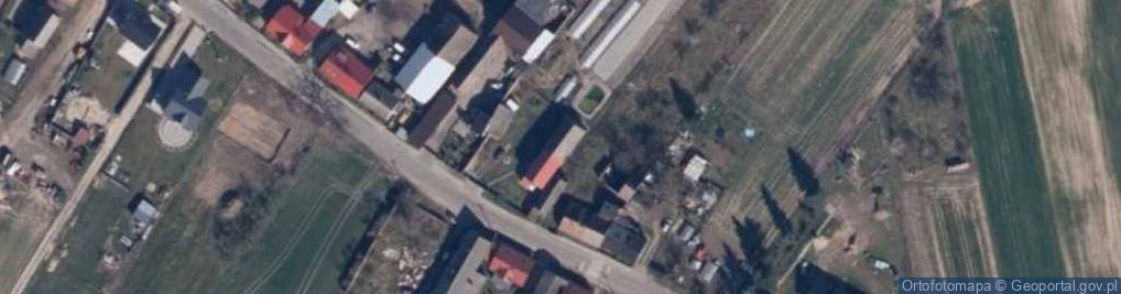 Zdjęcie satelitarne Zamęcin ul.