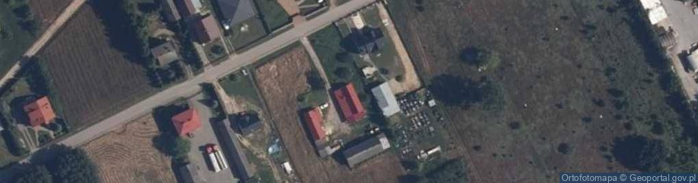 Zdjęcie satelitarne Zameczek-Kolonia ul.
