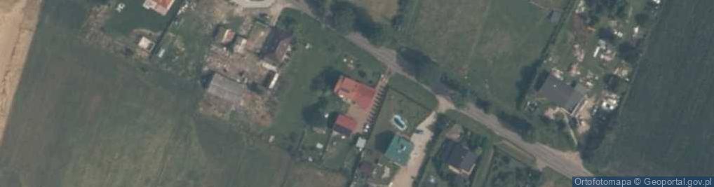 Zdjęcie satelitarne Zamek Kiszewski ul.