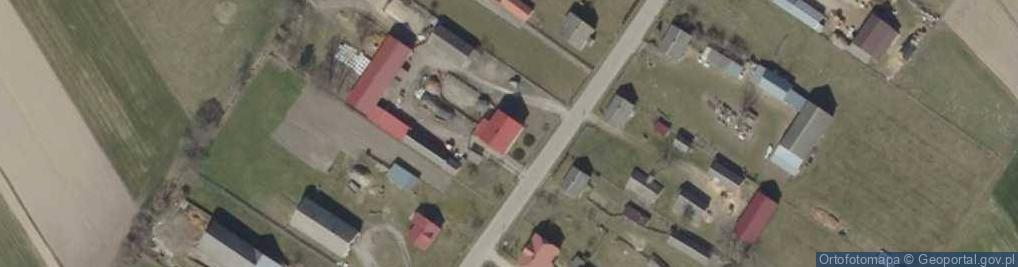 Zdjęcie satelitarne Zaminowo ul.