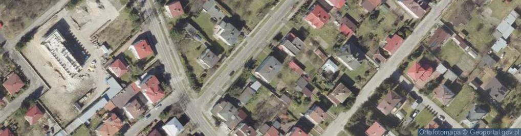 Zdjęcie satelitarne Żaków ul.