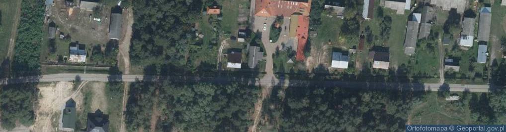 Zdjęcie satelitarne Zanie ul.