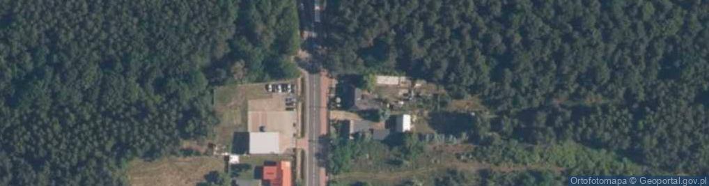 Zdjęcie satelitarne Zaosie ul.