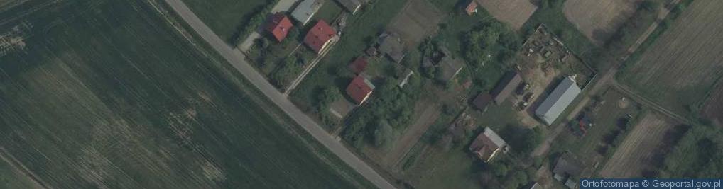 Zdjęcie satelitarne Zapałów ul.