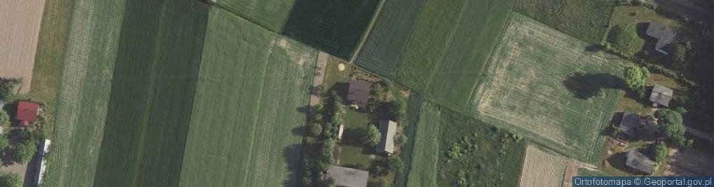 Zdjęcie satelitarne Zaraszów-Kolonia ul.