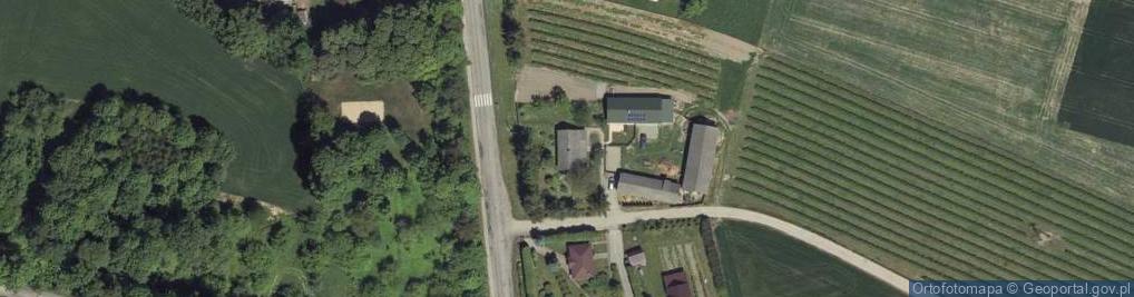 Zdjęcie satelitarne Zaraszów ul.