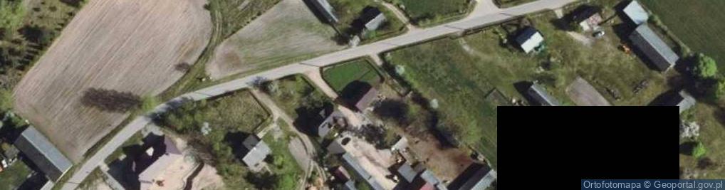 Zdjęcie satelitarne Zaręby-Jartuzy ul.