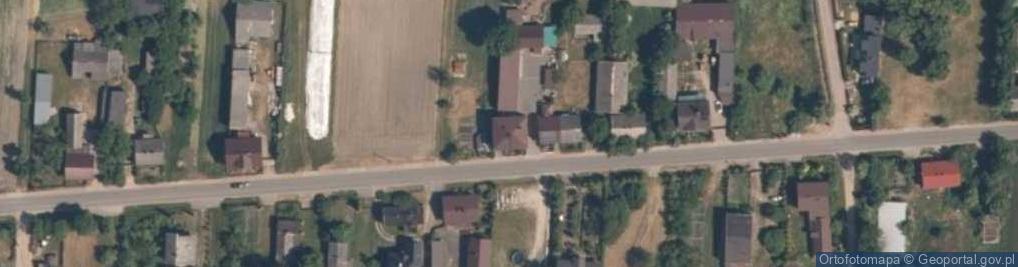 Zdjęcie satelitarne Żarnowica Duża ul.