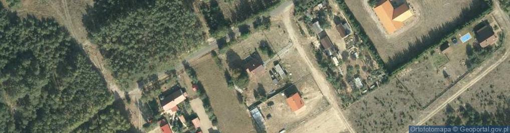 Zdjęcie satelitarne Zarośla ul.