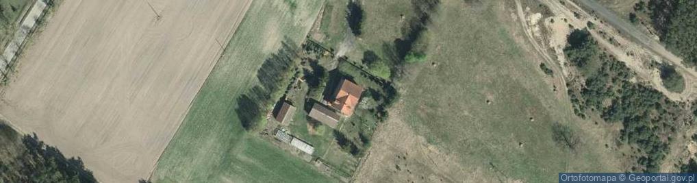 Zdjęcie satelitarne Zarośle Cienkie ul.