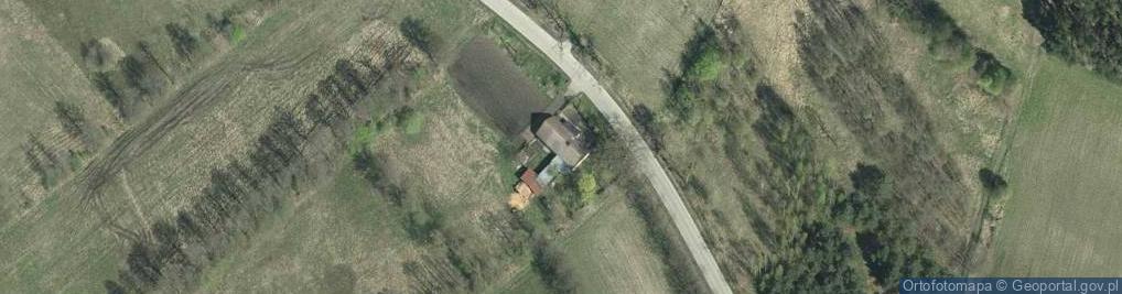 Zdjęcie satelitarne Zarośle Cienkie ul.