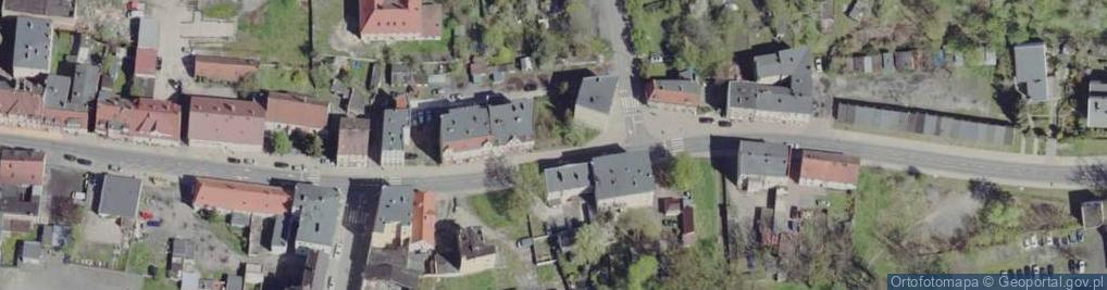 Zdjęcie satelitarne Żagańska ul.