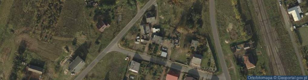 Zdjęcie satelitarne Zaryń ul.