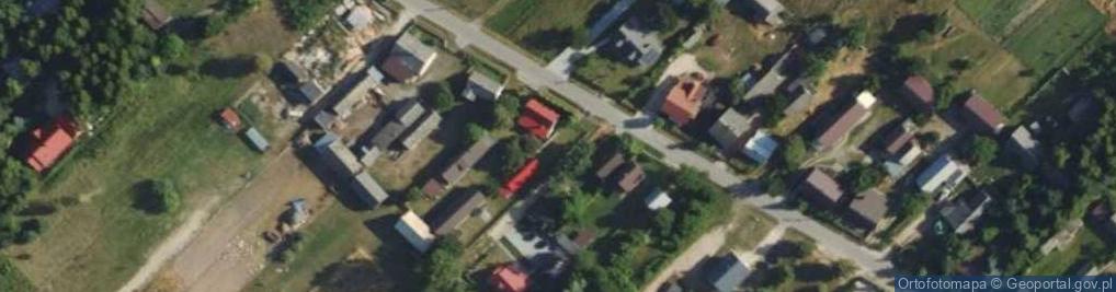 Zdjęcie satelitarne Zarzęcin ul.