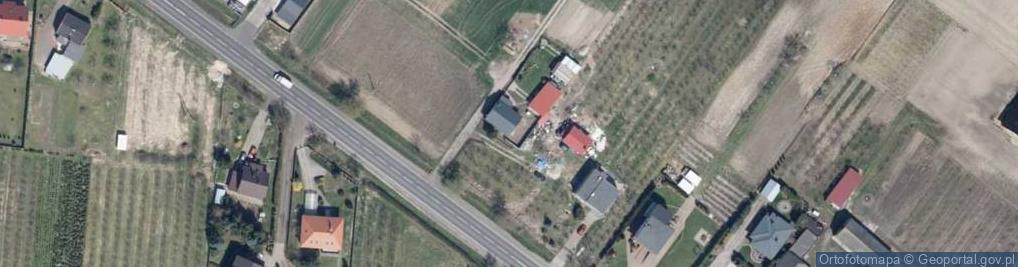 Zdjęcie satelitarne Zarzeczewo ul.