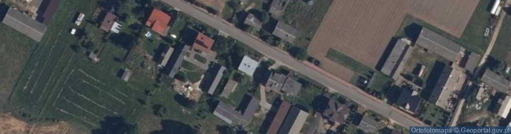 Zdjęcie satelitarne Zaścienie ul.