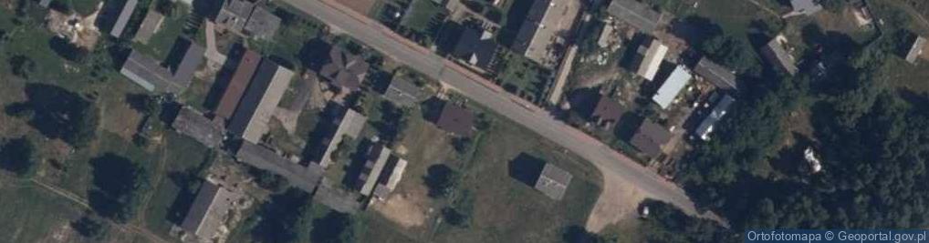 Zdjęcie satelitarne Zaścienie ul.
